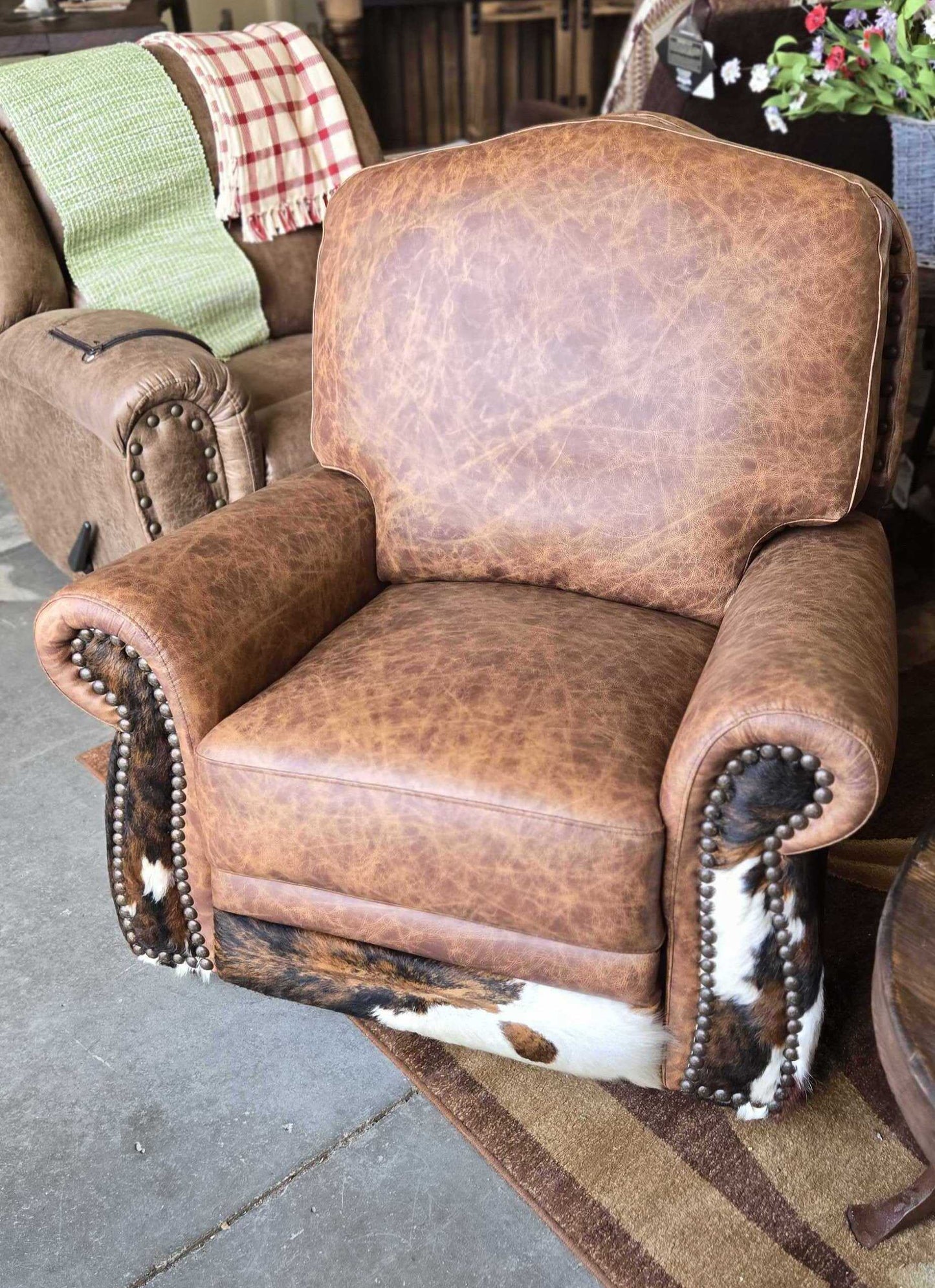 Whiskey Hide Recliner