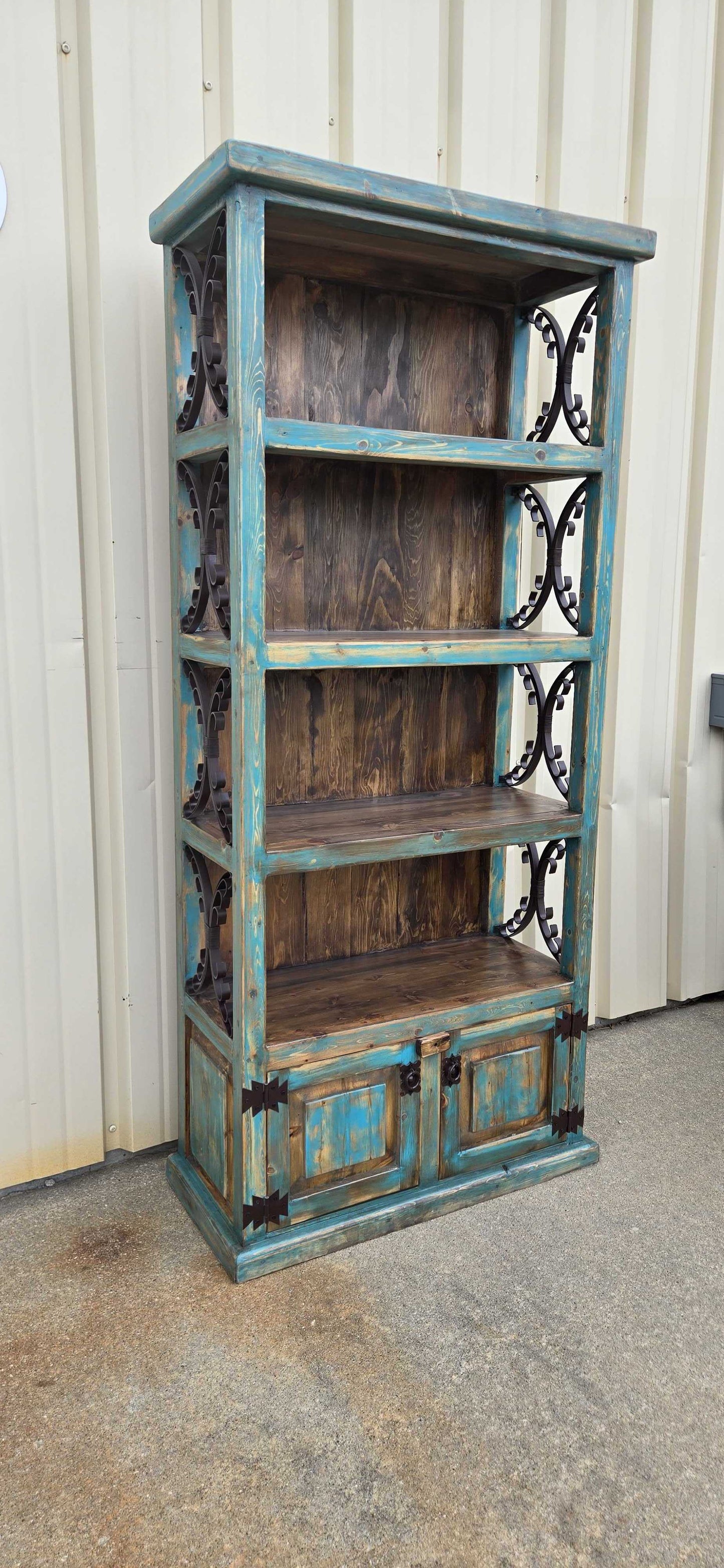 Scrolled Bookshelf