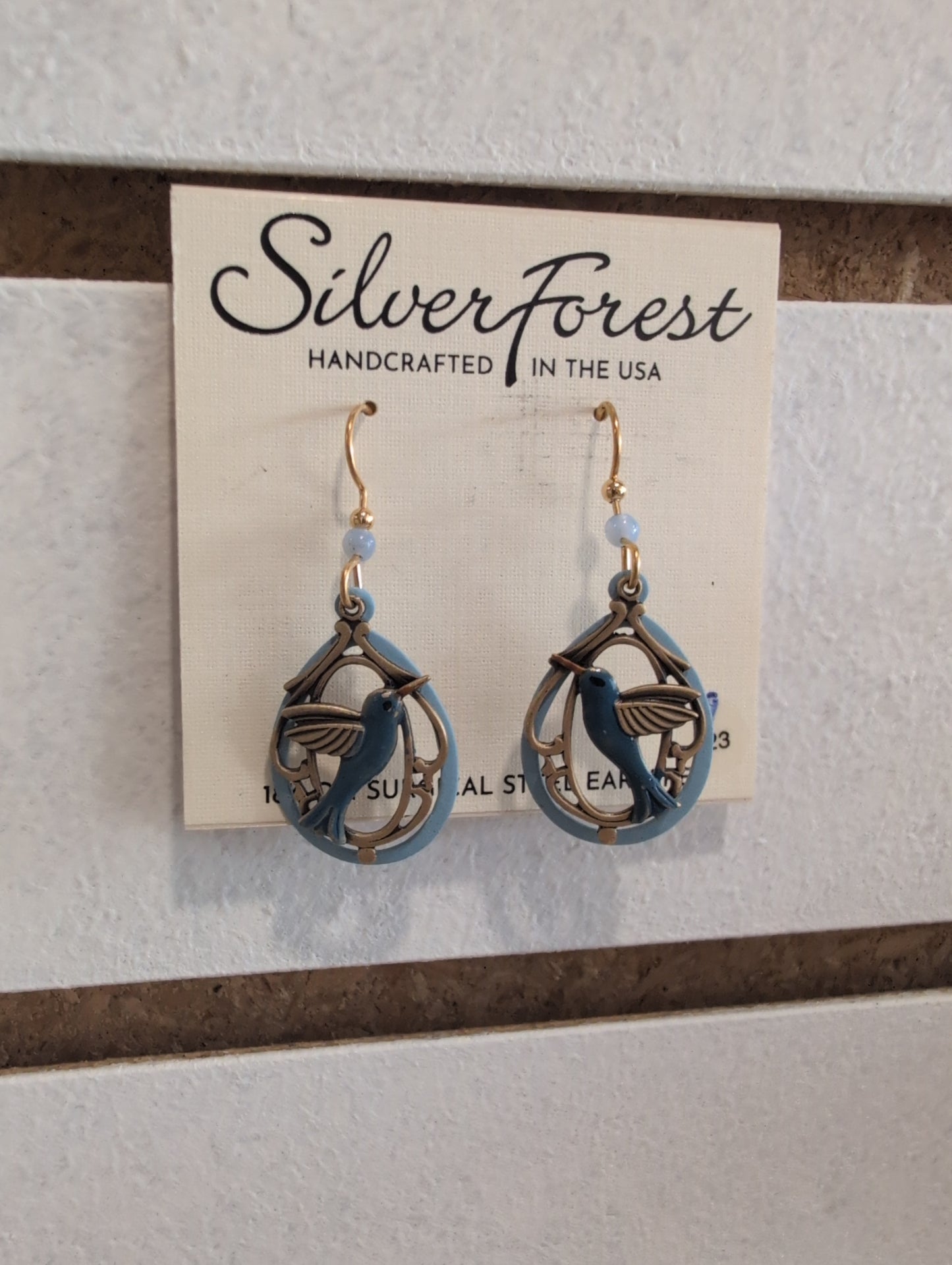 Silver Forest Earrings