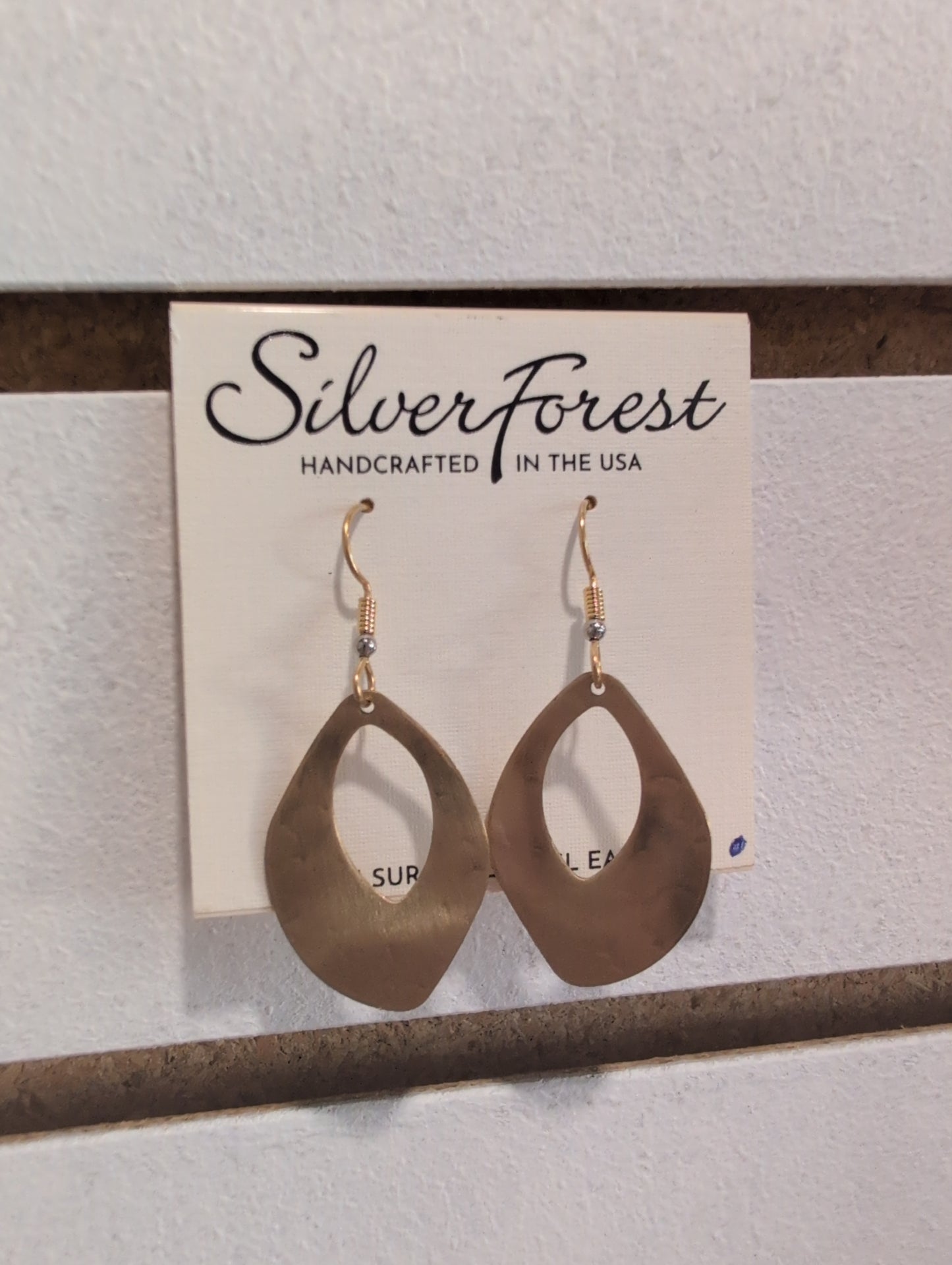 Silver Forest Earrings