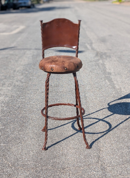 Iron Twist Barstools