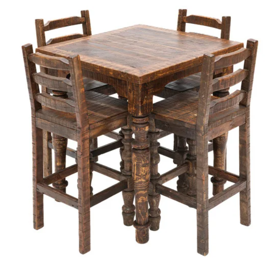 Old Cabin Ladder Bar Stools - IS