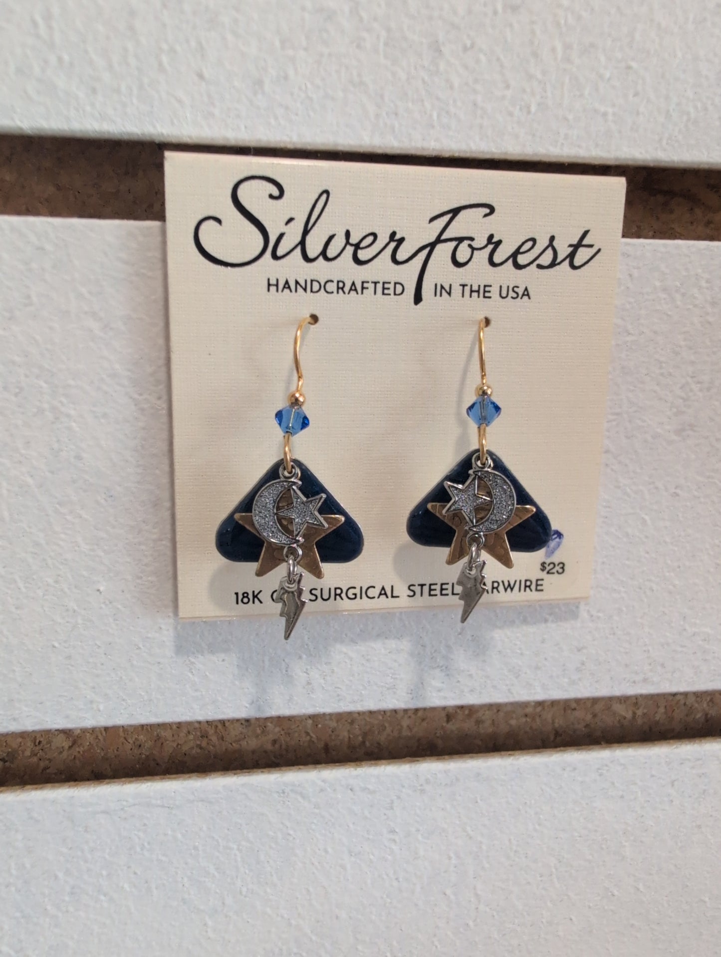 Silver Forest Earrings