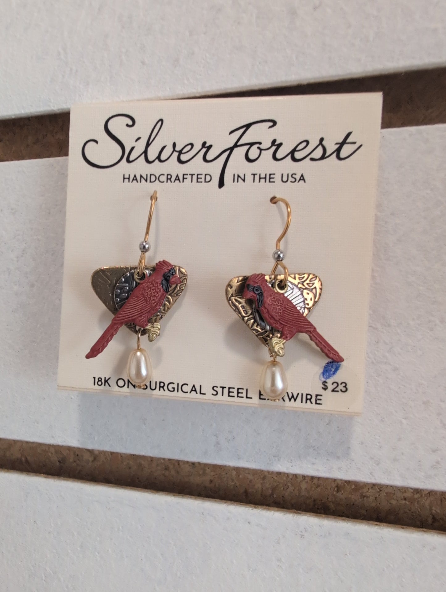 Silver Forest Earrings