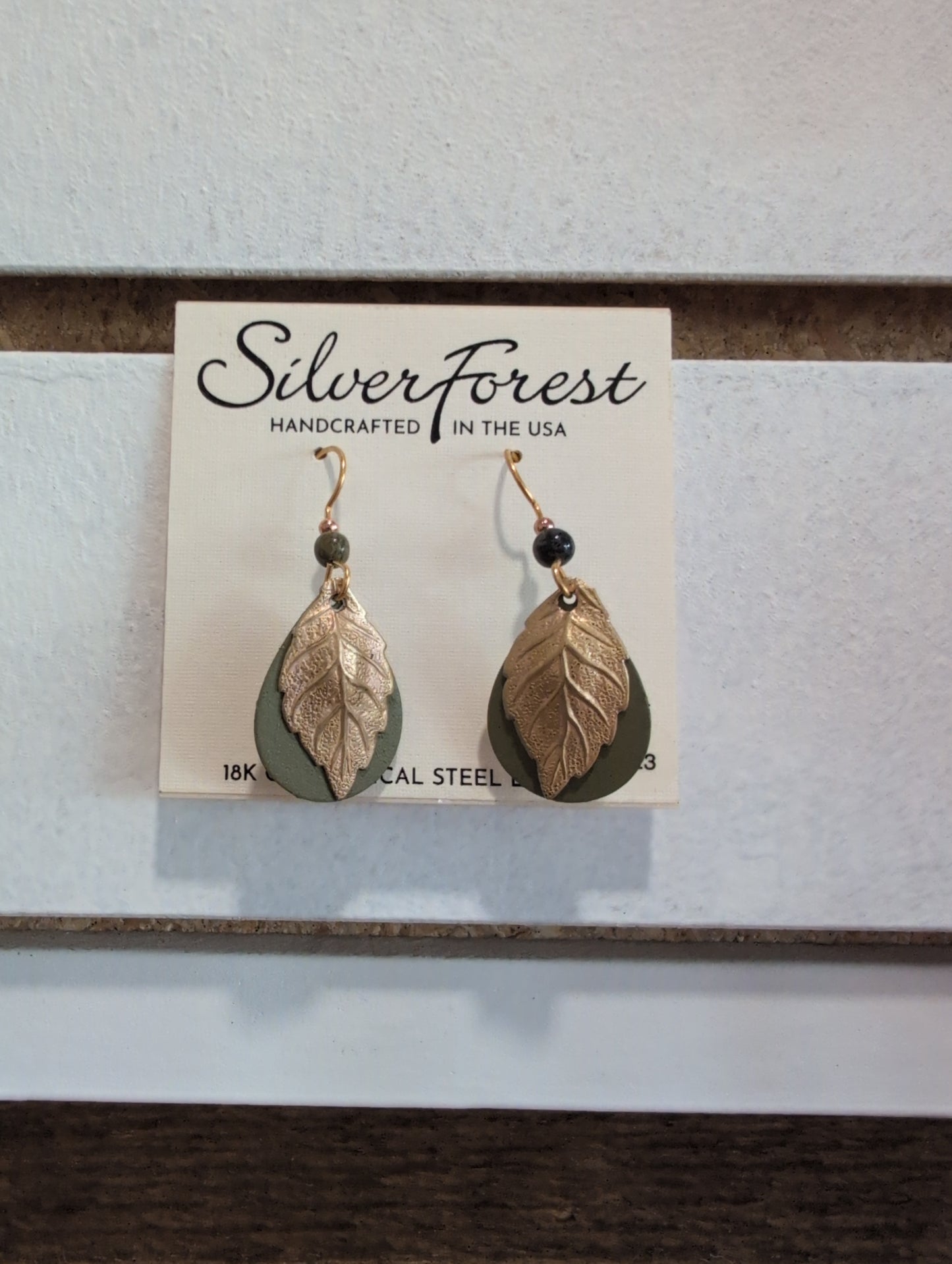 Silver Forest Earrings
