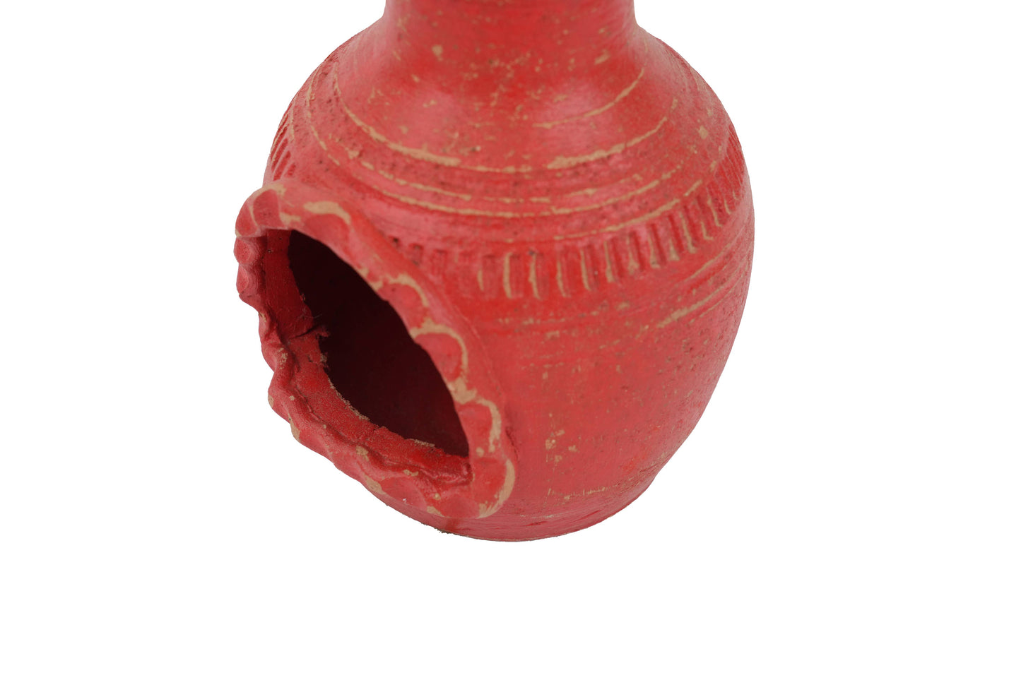 Mini-Clay Chimney Candle Holder