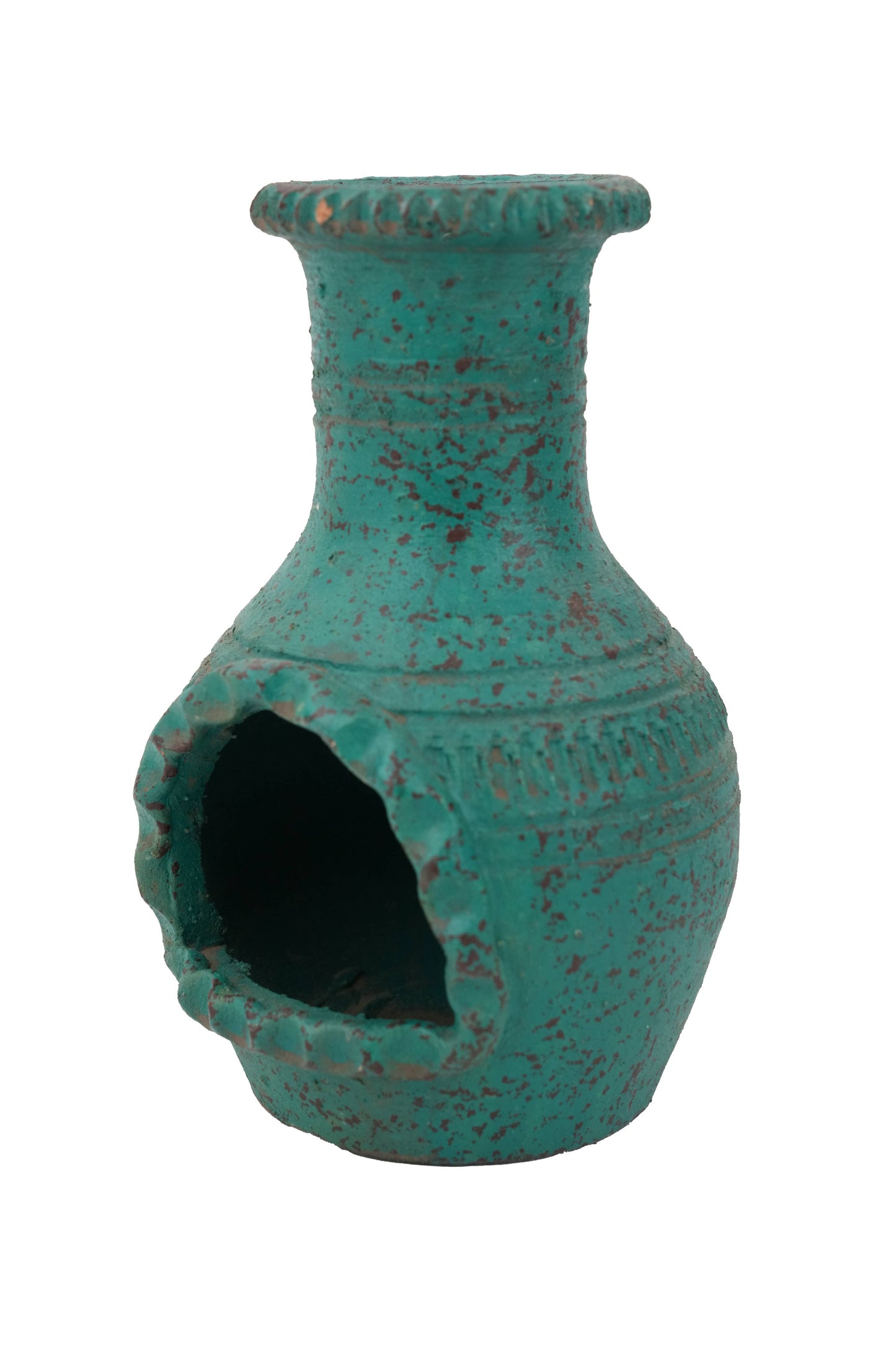 Mini-Clay Chimney Candle Holder