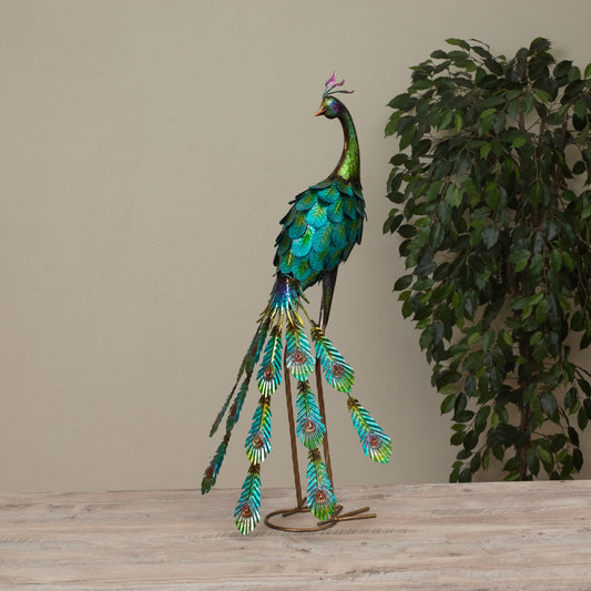 Metal Peacock