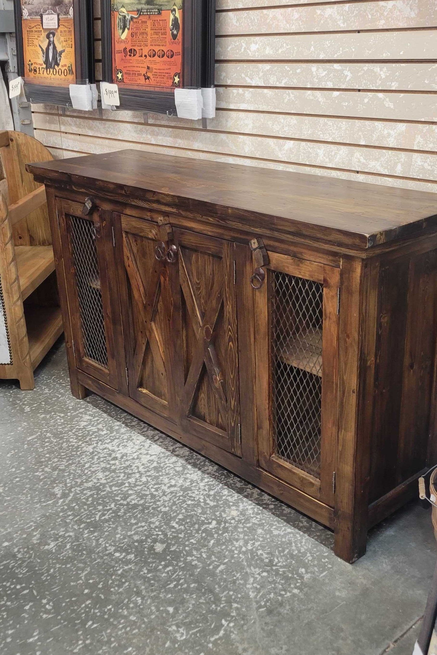 Barn Door Buffet/Console