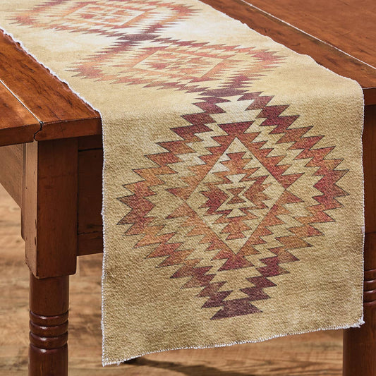 Fire In The Mountains Table Runner