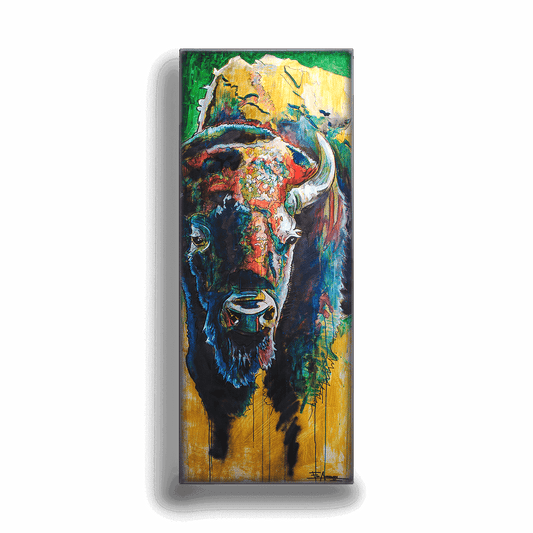 Pastel Bison: Metal Box Art