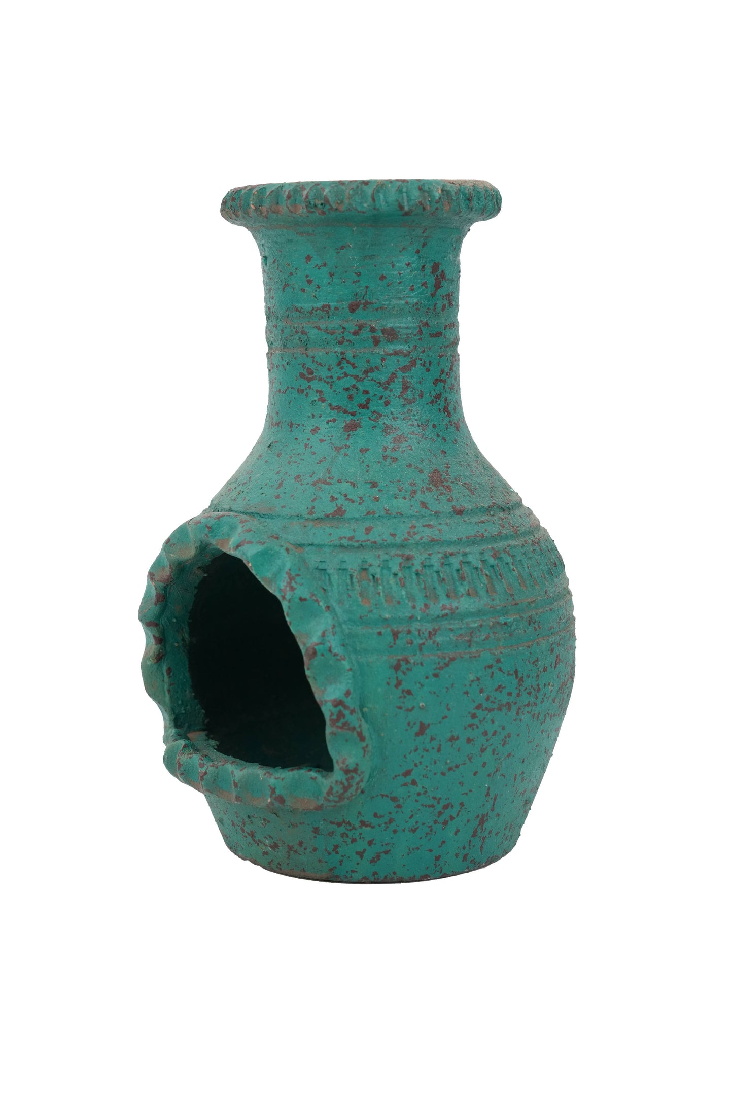 Mini-Clay Chimney Candle Holder