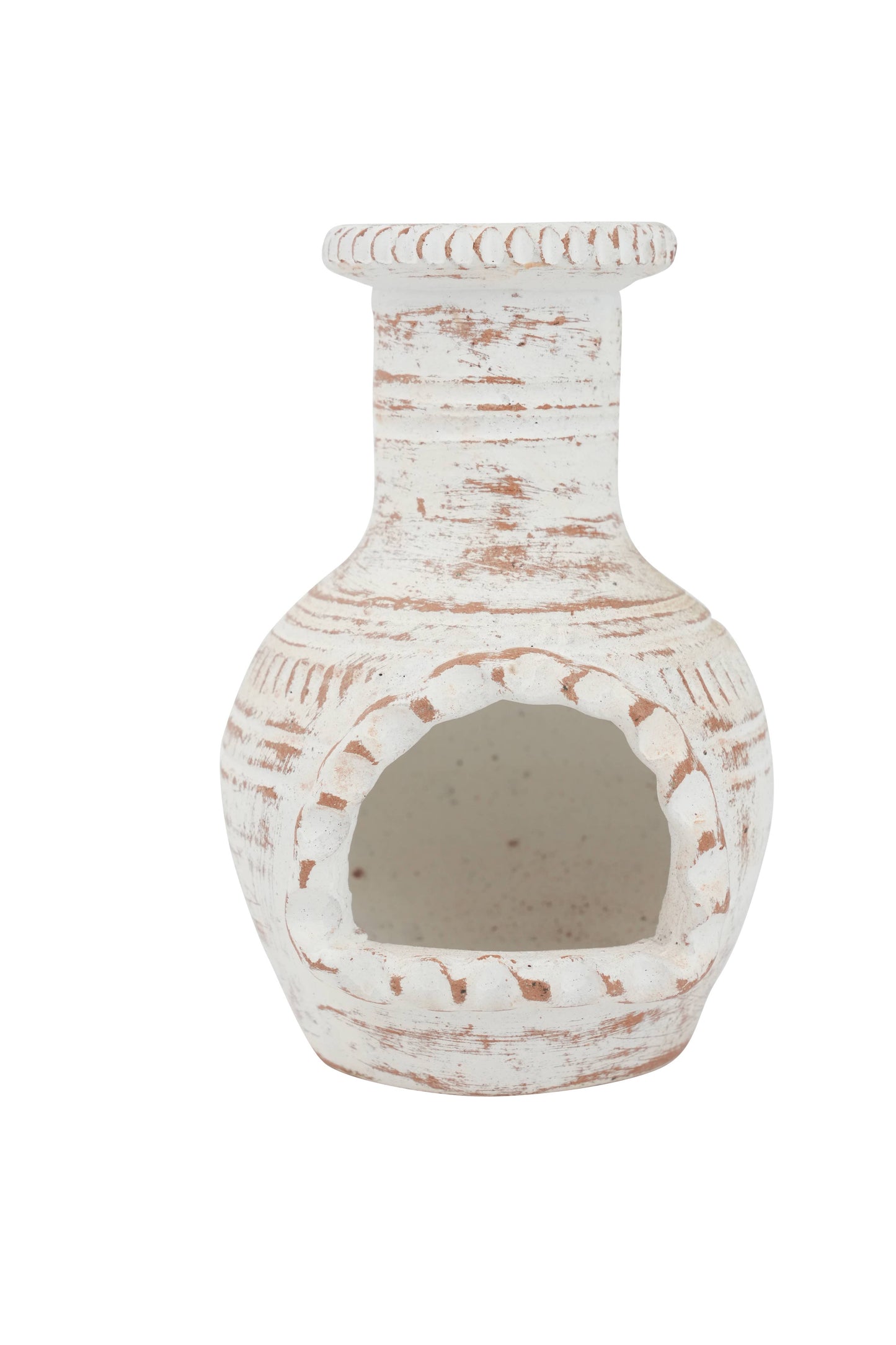 Mini-Clay Chimney Candle Holder