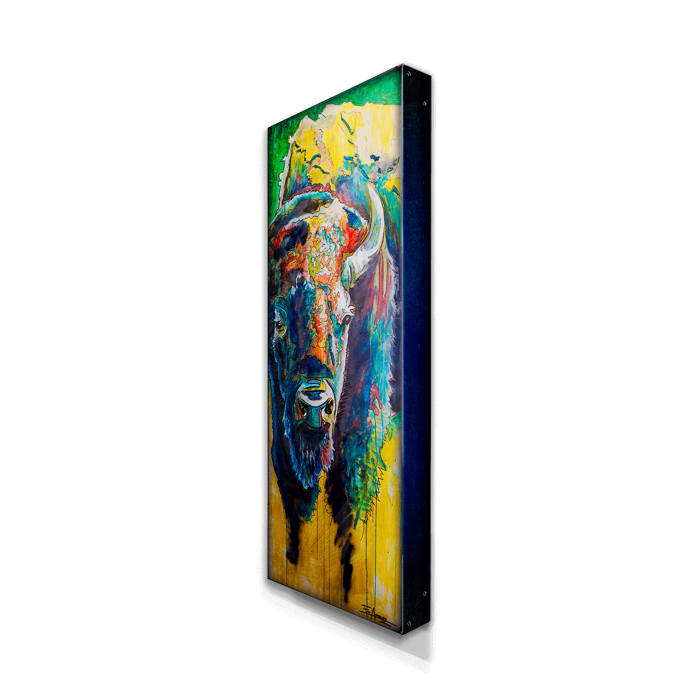 Pastel Bison: Metal Box Art