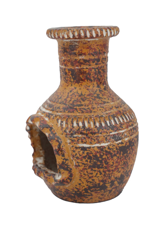 Mini-Clay Chimney Candle Holder