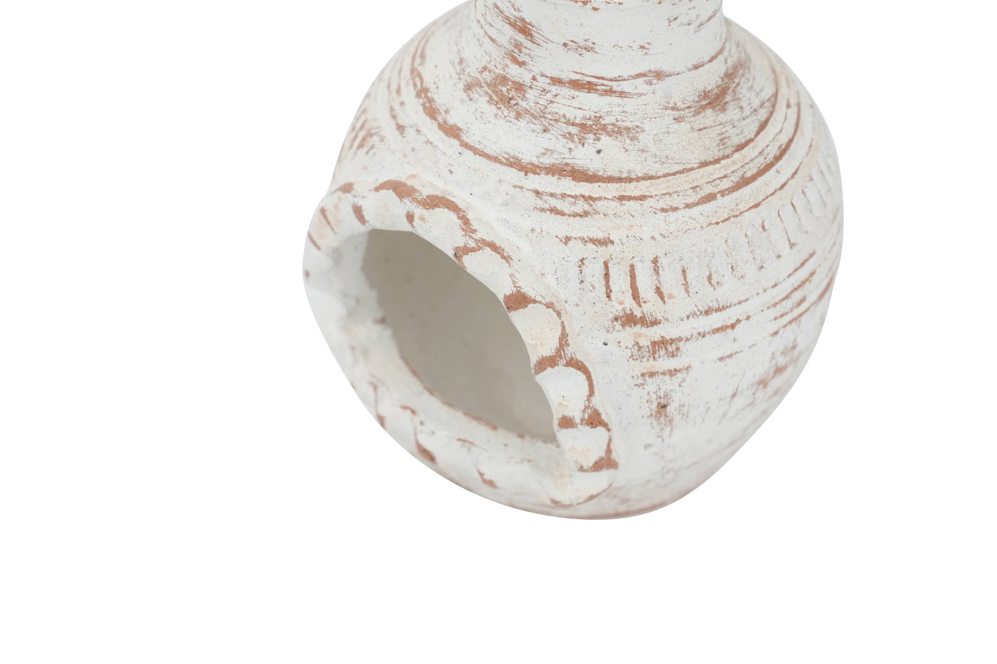 Mini-Clay Chimney Candle Holder