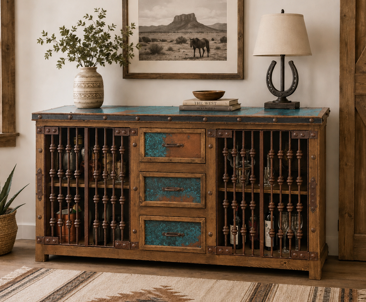 Copper Buffet/Console