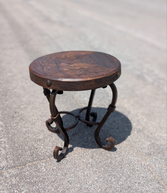 Pesada Iron End Tables - Round - IS