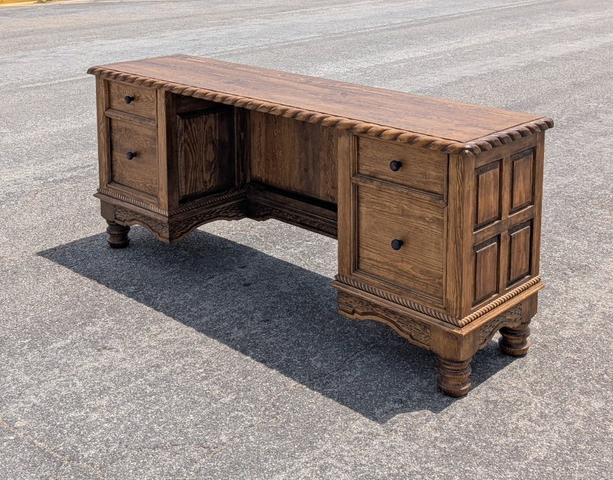 Executive Roper Credenza/ Small Desk