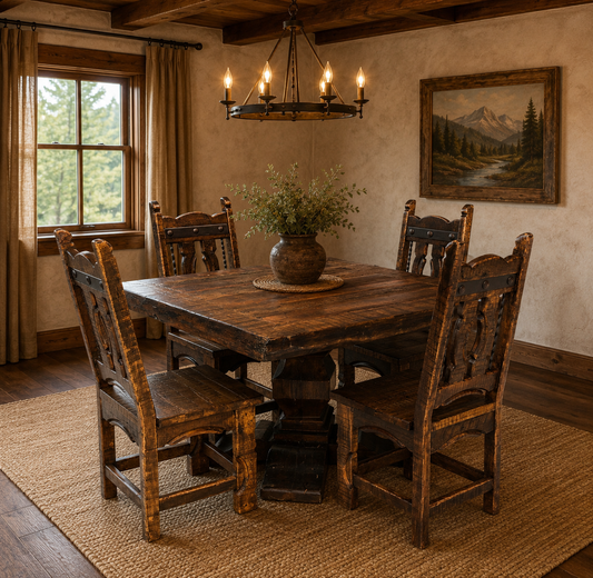 Old Cabin Dining Tables - Square