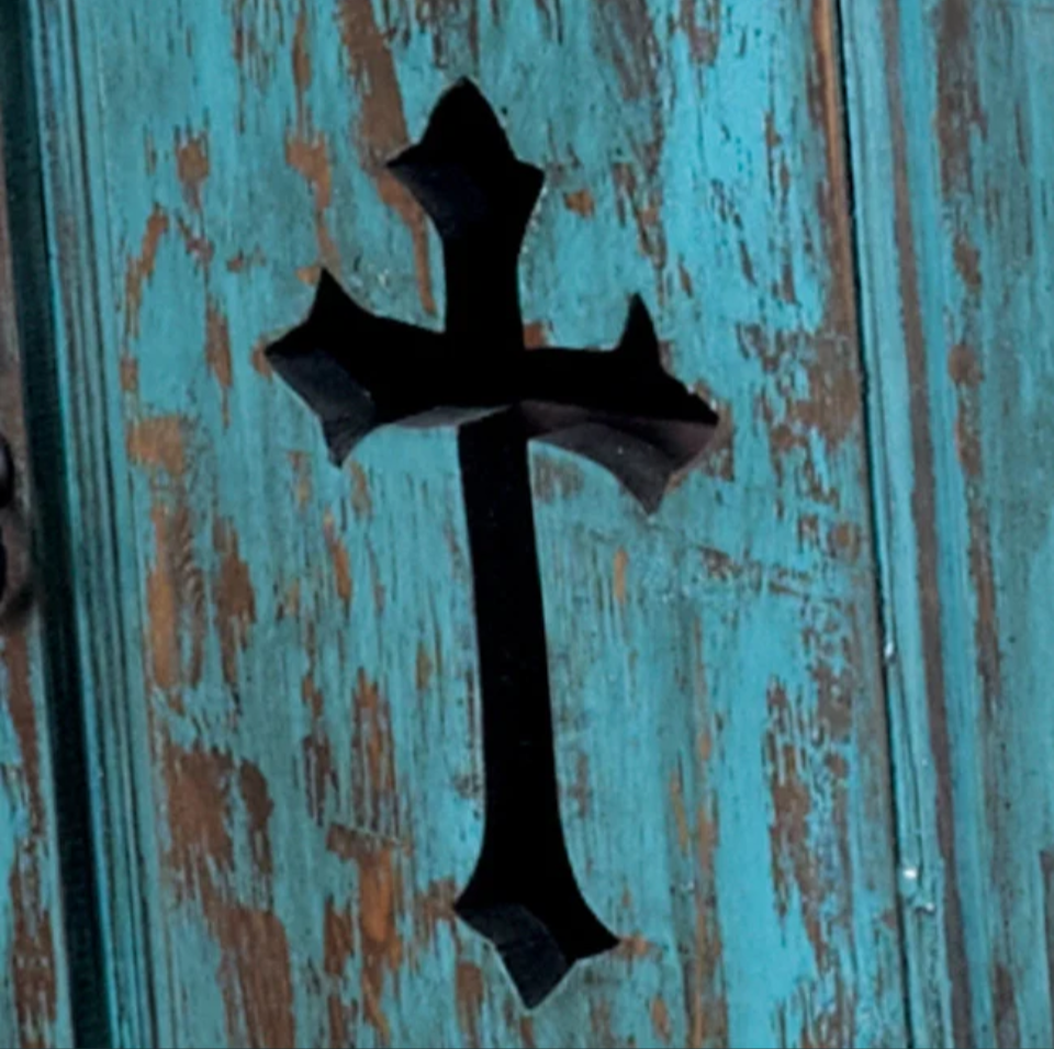 Santa Fe Cross Cabinet