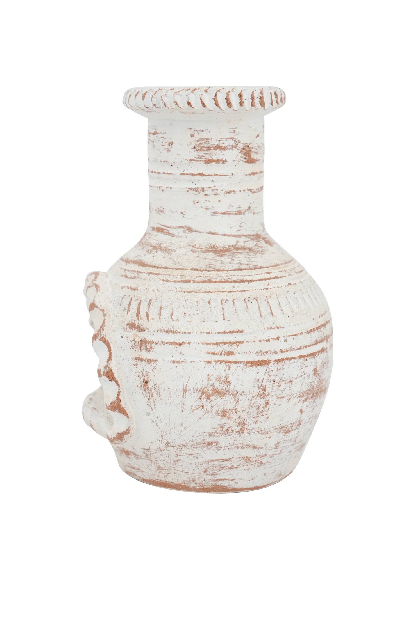 Mini-Clay Chimney Candle Holder