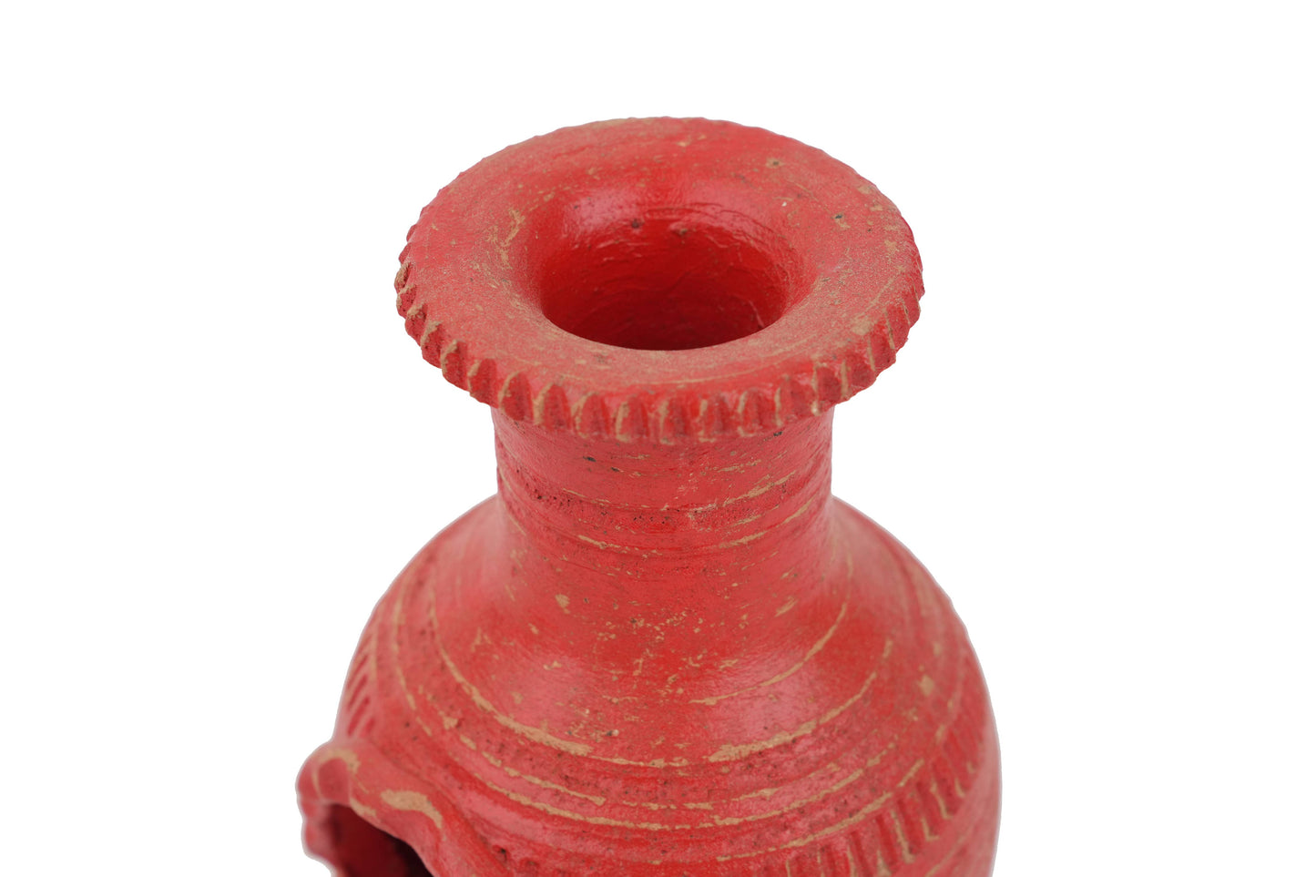 Mini-Clay Chimney Candle Holder