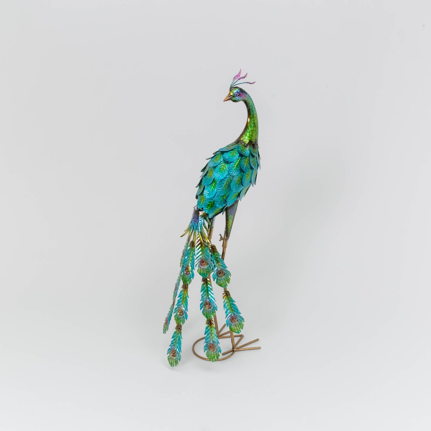 Metal Peacock