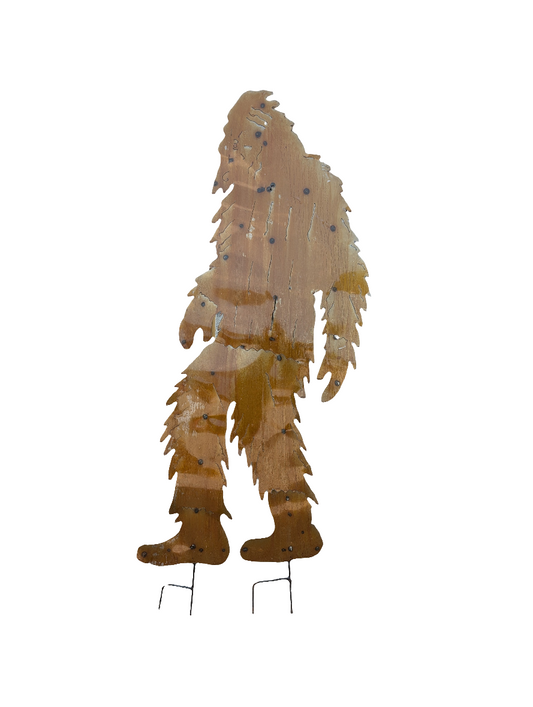 Metal Bigfoot Silhouette