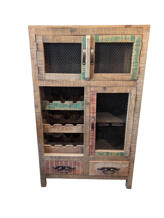 Old Door Wine Rack