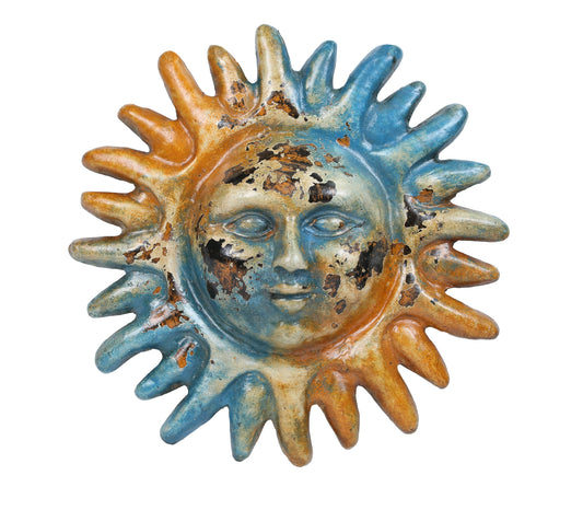 Old World Garden Clay Sun