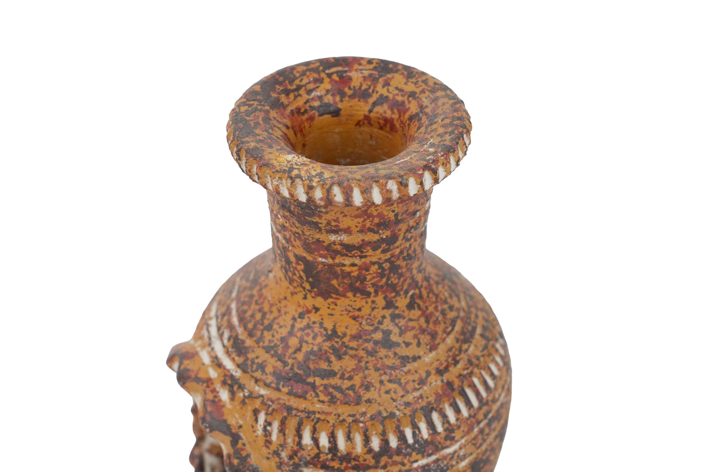 Mini-Clay Chimney Candle Holder