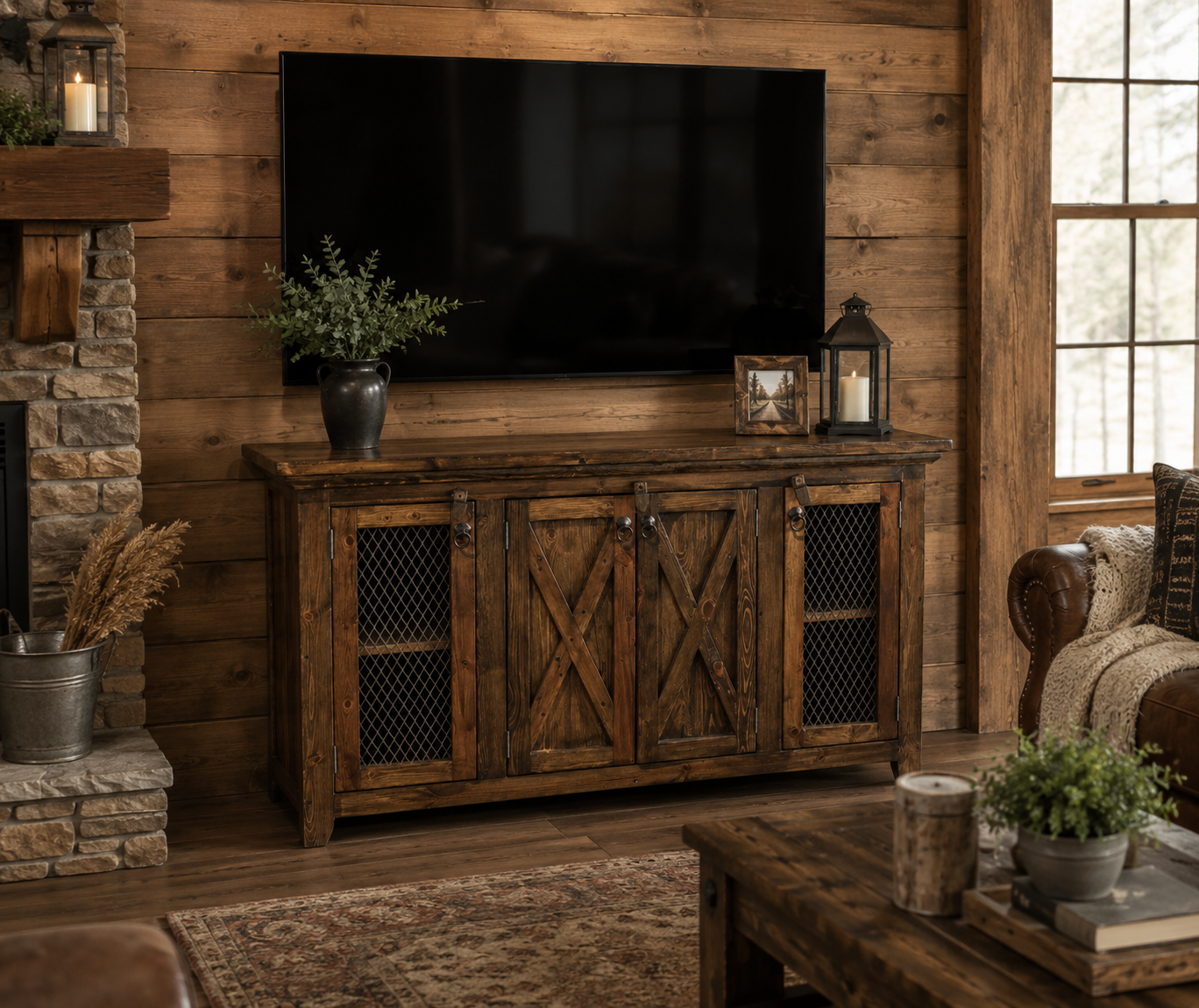 Barn Door Buffet/Console