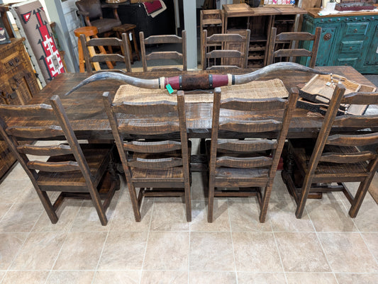 9ft Old Cabin Dining Table - IS