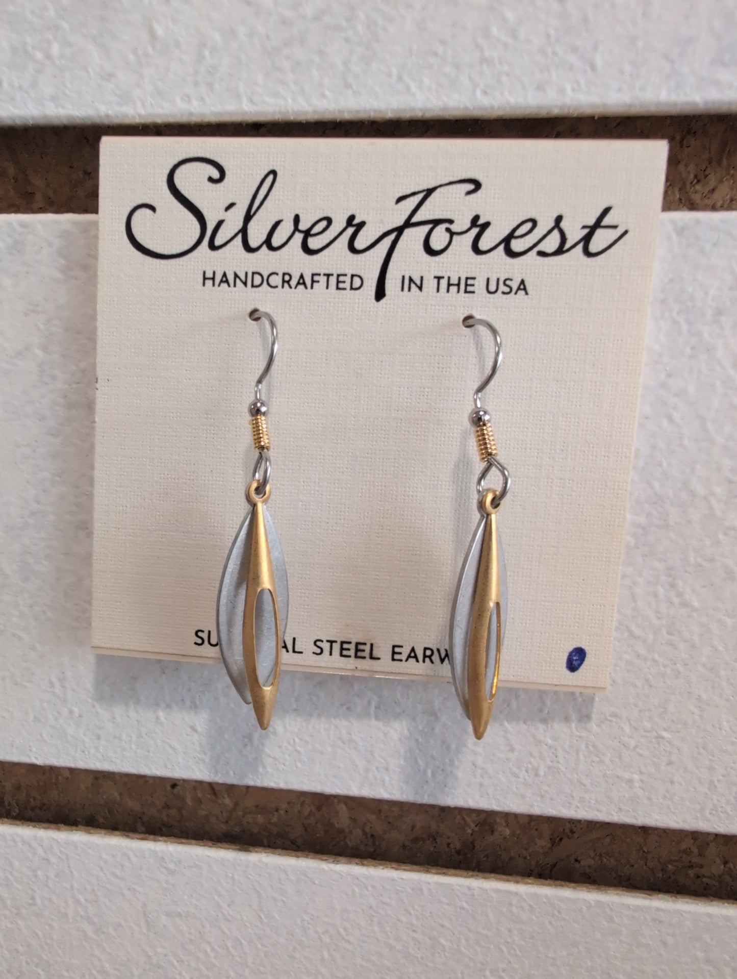 Silver Forest Earrings