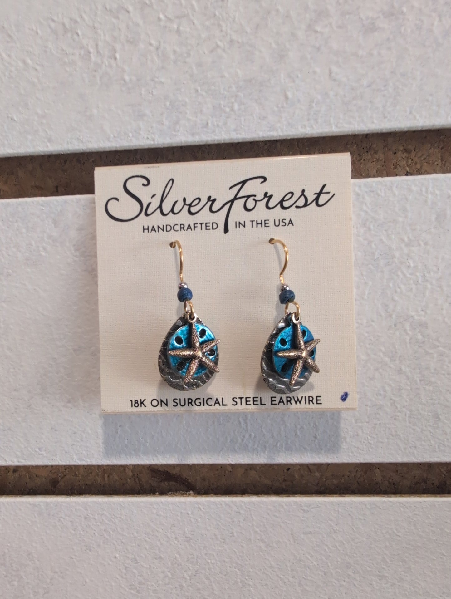 Silver Forest Earrings