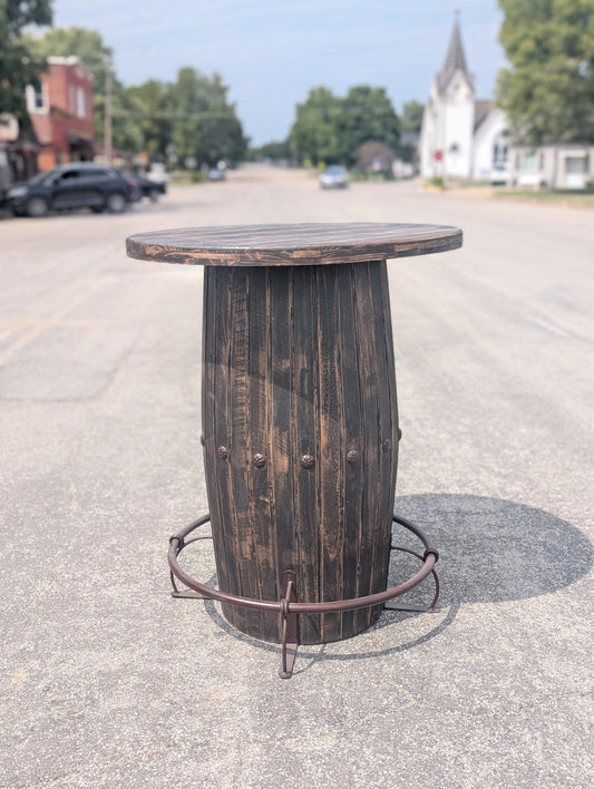 Barrel Pub Table