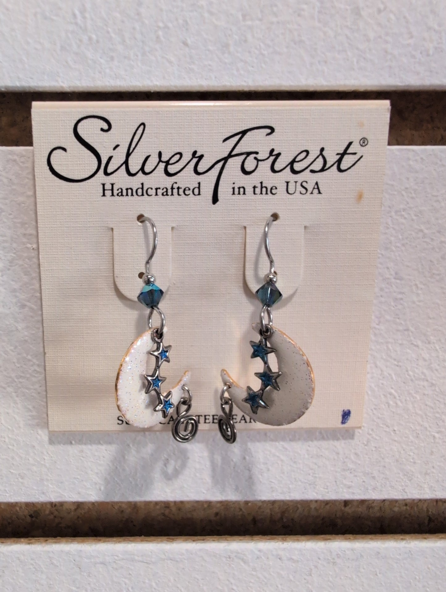 Silver Forest Earrings