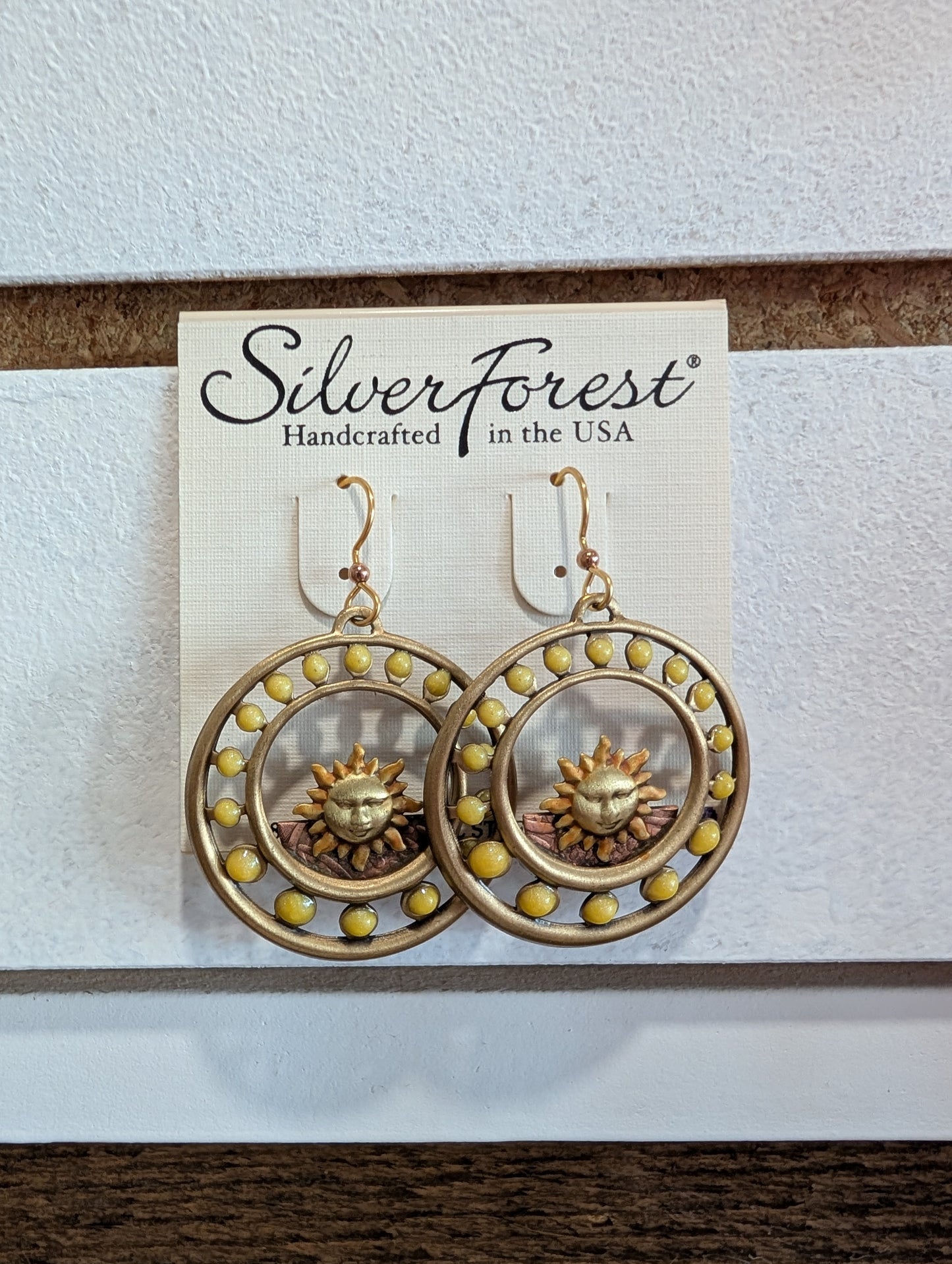 Silver Forest Earrings