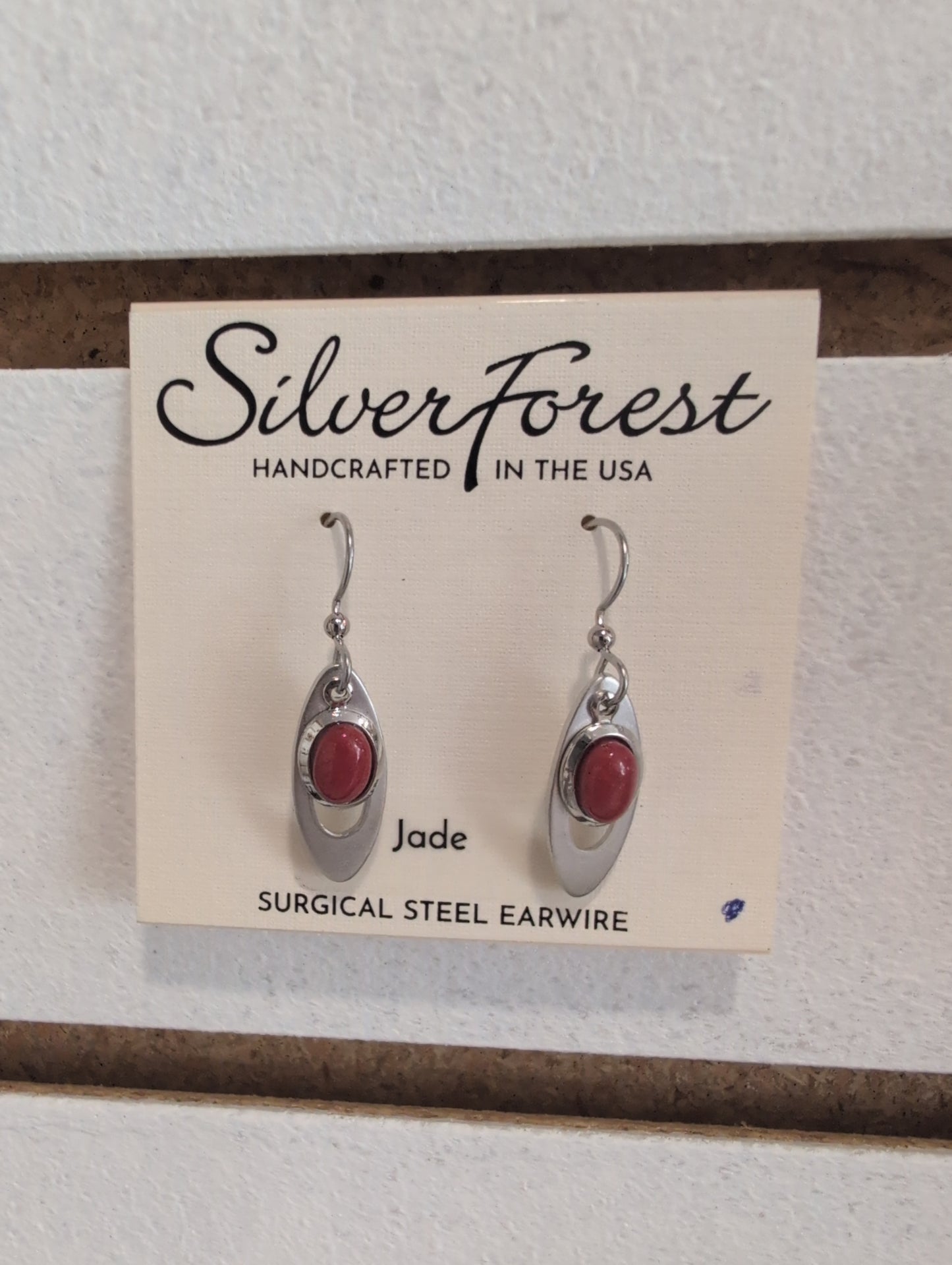 Silver Forest Earrings