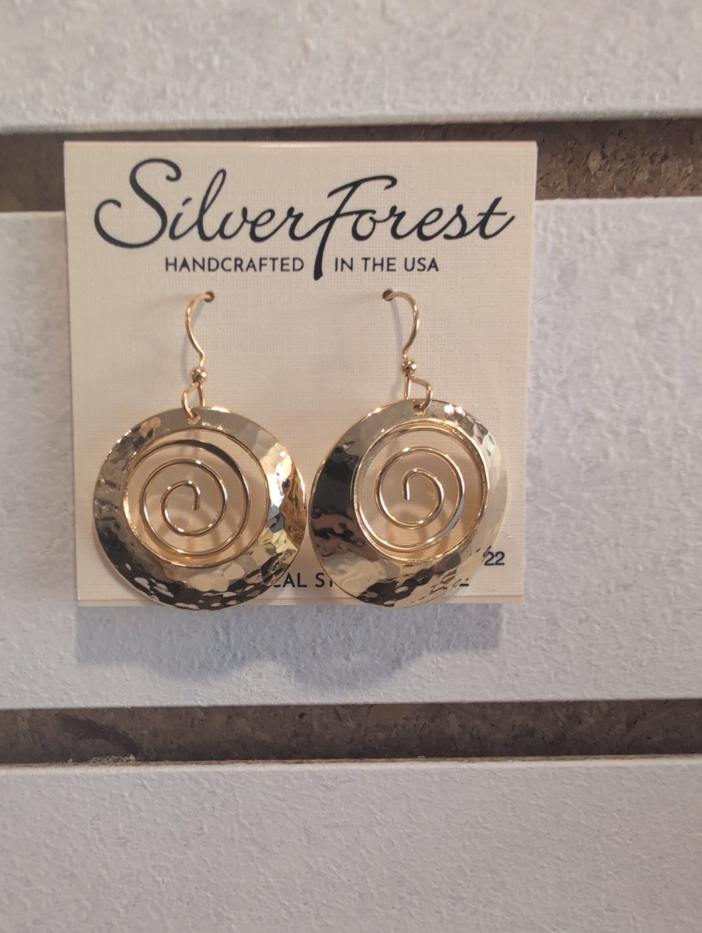 Silver Forest Earrings