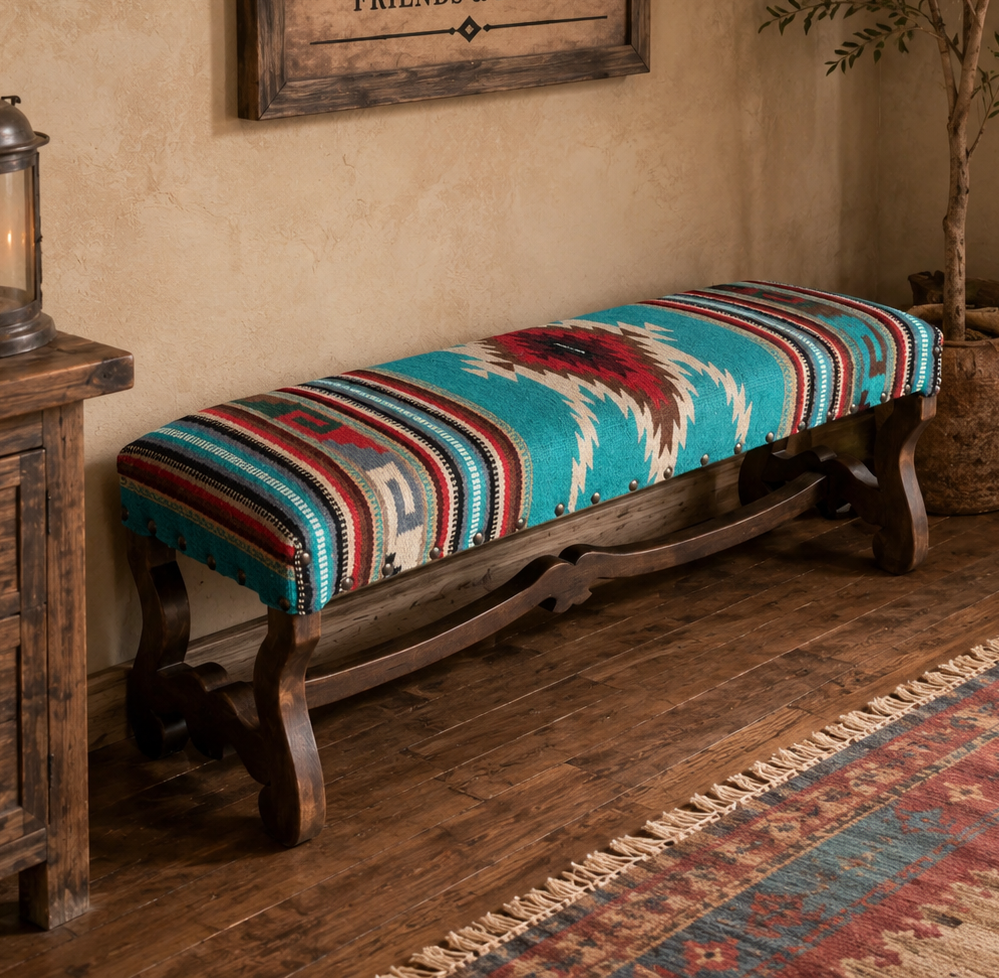 Sedona Turquoise Bench