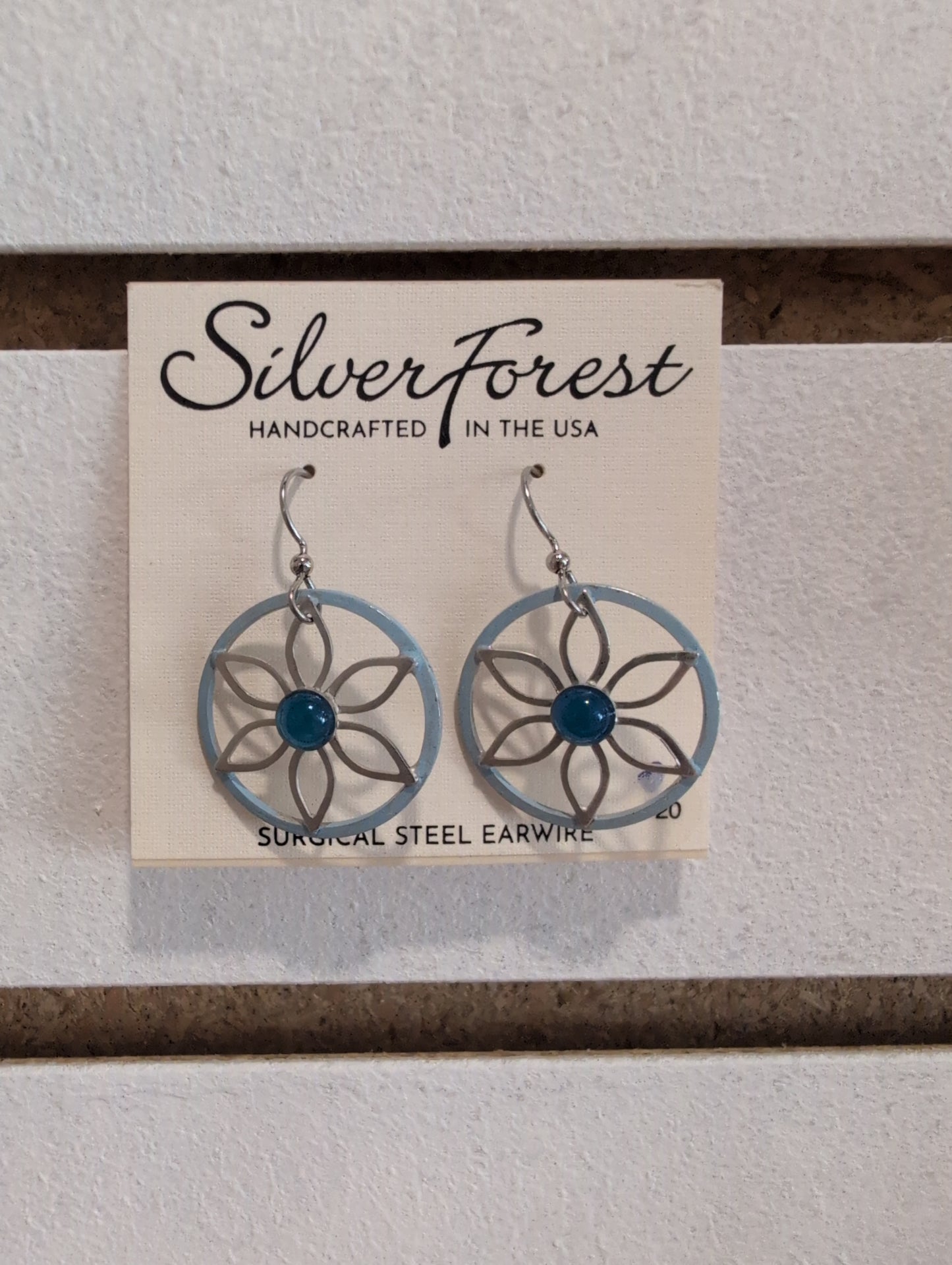 Silver Forest Earrings