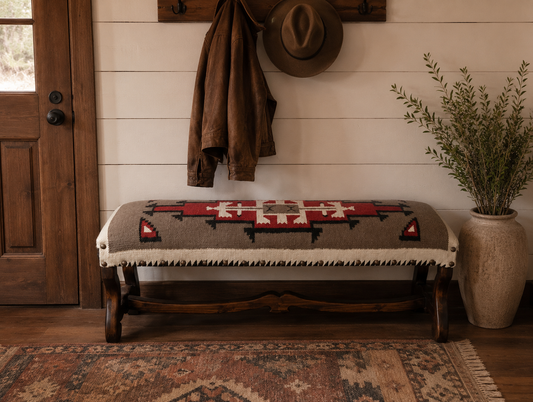 Sedona Canyon Bench - Black/Red