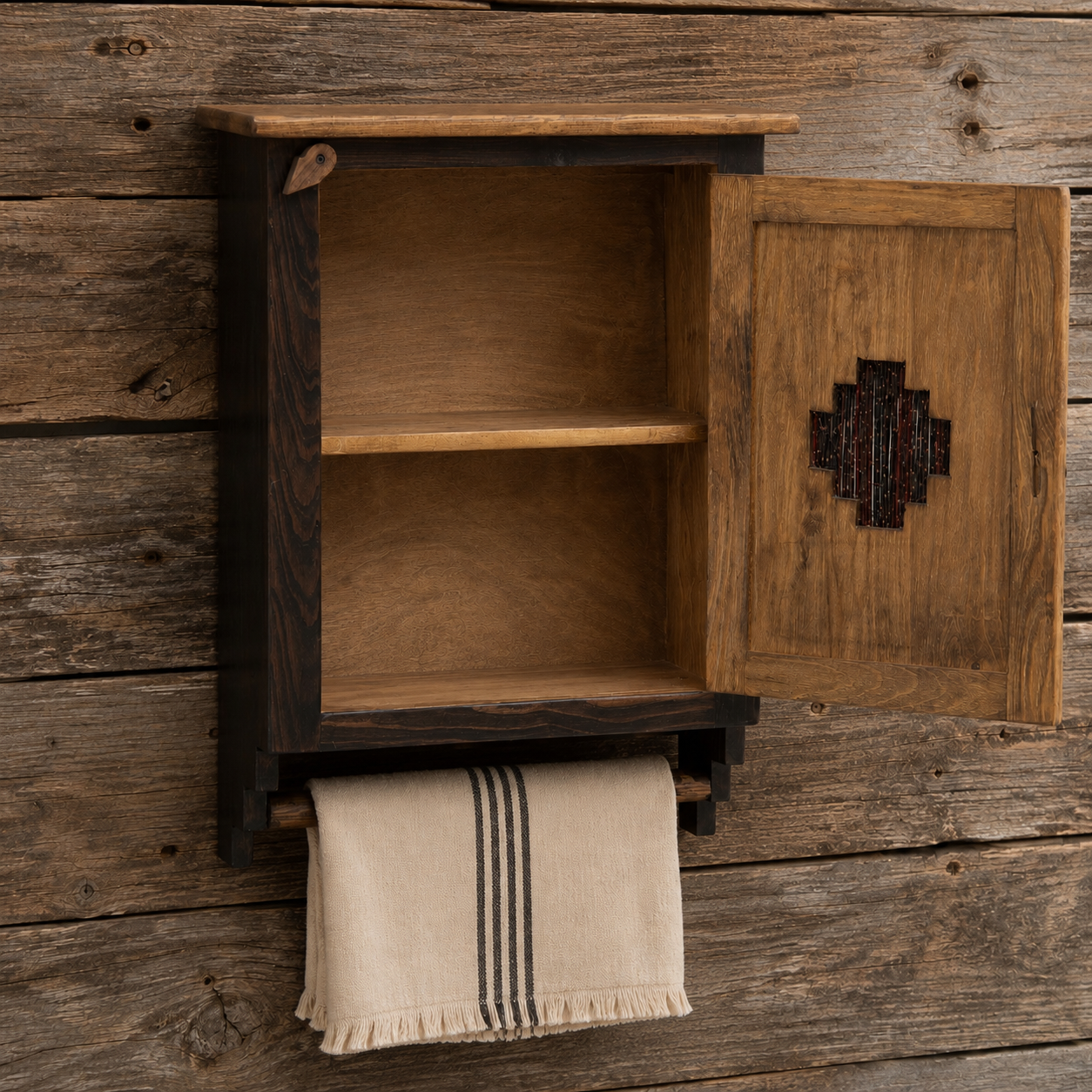 Stick Cross Medicine Cabinet
