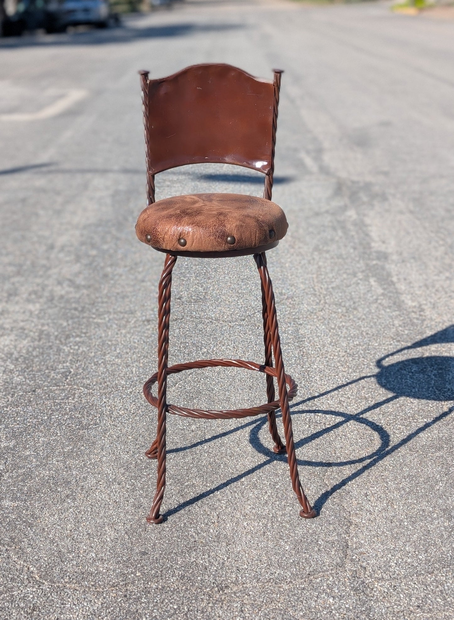 Iron Twist Barstools