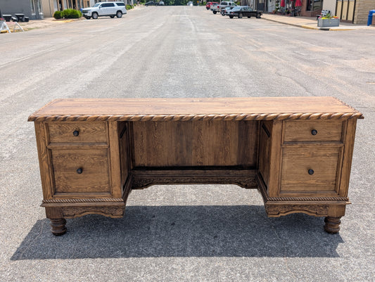 Executive Roper Credenza/ Small Desk
