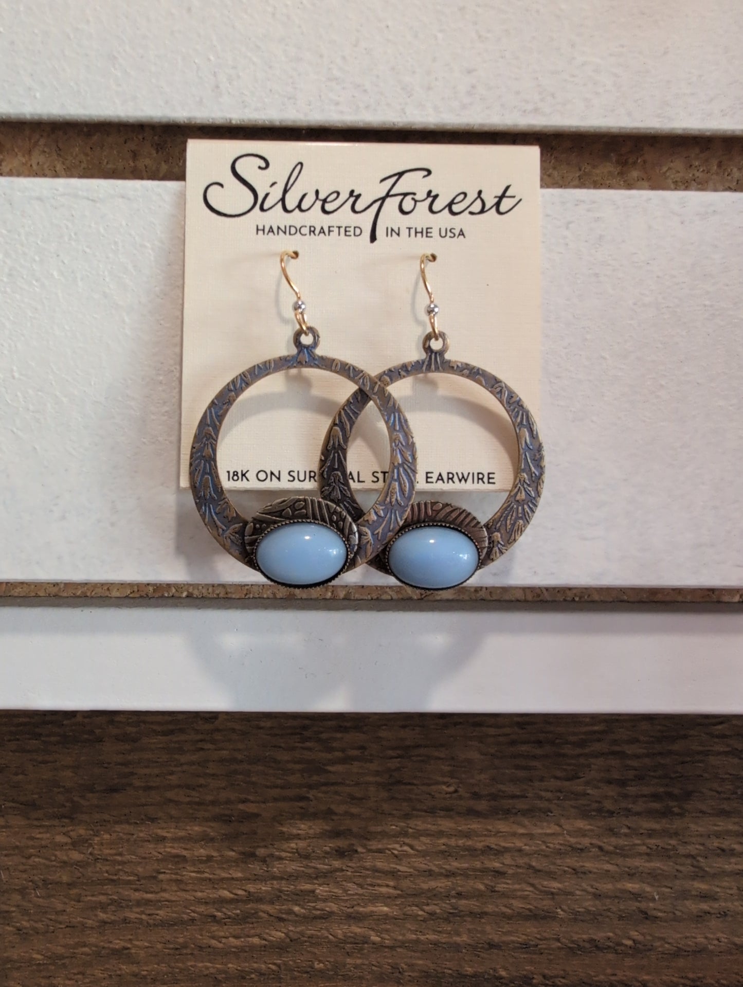 Silver Forest Earrings