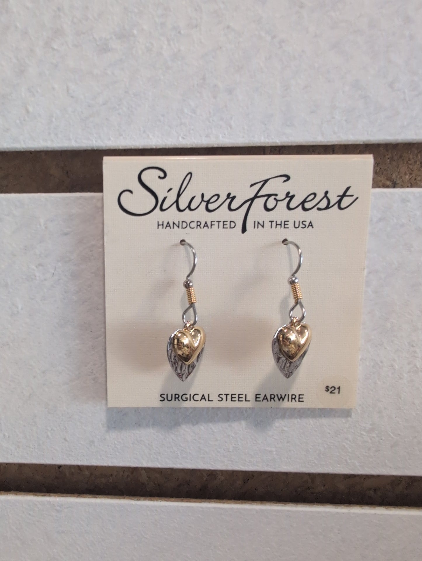 Silver Forest Earrings