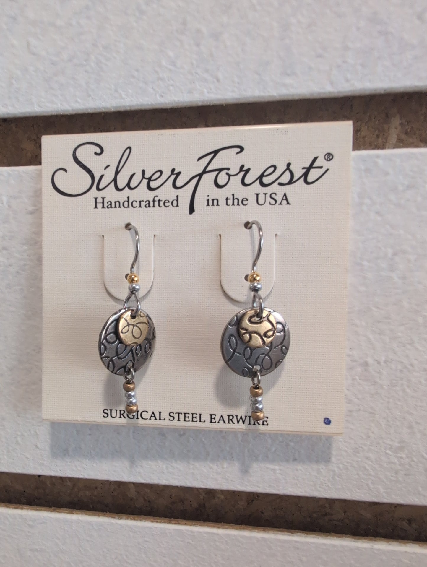 Silver Forest Earrings